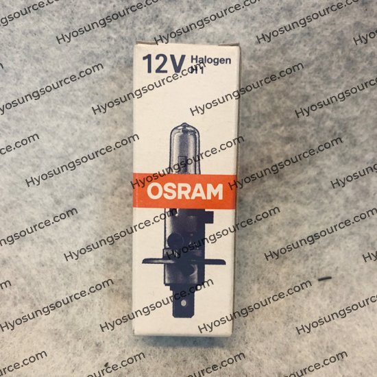 OSRAM H1 12V 55W Head Lamp Halogen Bulb Hyosung GT125R~GT650R - Click Image to Close