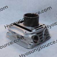 Genuine Engine Cylinder Rear Silver Hyosung GV250 EFI model