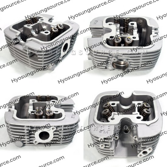 Engine Cylinder Head Assy Carby Newer Daelim VL 125 VJ 125 - Click Image to Close