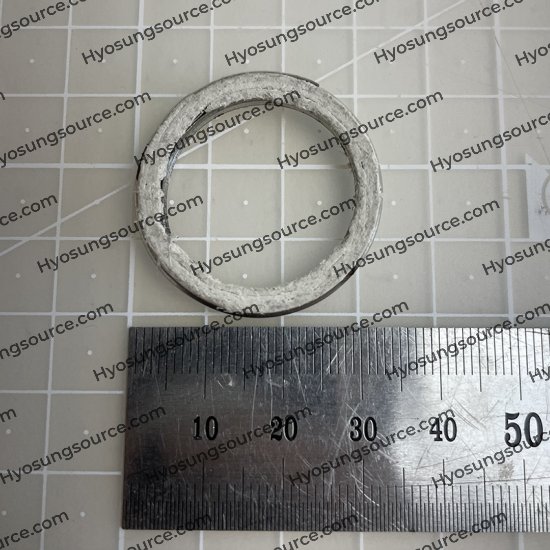 Exhaust Pipe Header Gasket Daelim SJ 50 SL 125 S2 125 S3 125 - Click Image to Close