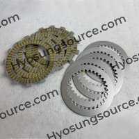 Hyosung Clutch Friction Plate Set & Steel Plates GT250 GV250