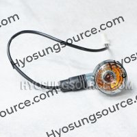 Genuine Front Left Turn Signal Clear Lens Hyosung GV650 ST7