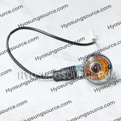 Genuine Front Left Turn Signal Clear Lens Hyosung GV650 ST7