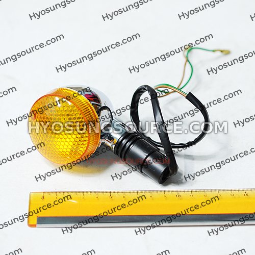 Turn Signal Indicator Amber Hyosung GV125 GV250 (Universal Fit) - Click Image to Close