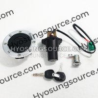Genuine Ignition Key Switch Lock Set Hyosung GT250R GT650R GD250