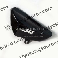 Genuine Left Side Cover Black Hyosung GV250 EFI model