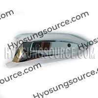 Genuine Air Filter Chrome Cover Right Hyosung GV250 EFI model
