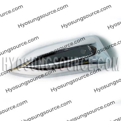 Genuine Air Filter Chrome Cover Left Hyosung GV250 EFI model