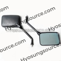 Genuine Side Rearview Mirrors Hyosung GT125 - GT650 Naked Models