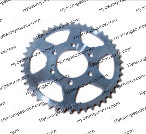 Aftermarket Steel Rear Sprocket 46T Hyosung GV250 Aquila - Click Image to Close