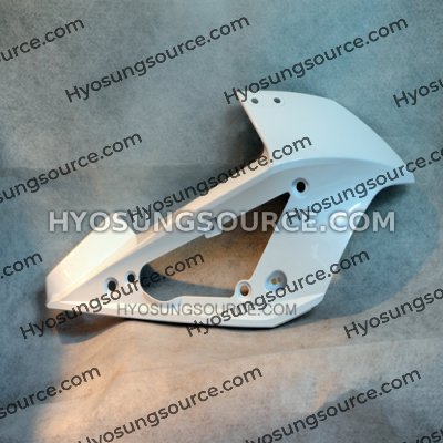 White Right Upper Cowling Fairing Hyosung GT250RC GT650RC 2013