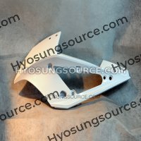 White Left Upper Cowling Fairing Hyosung GT250RC GT650RC 2013