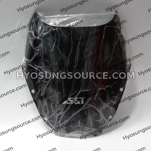 Genuine Dark Smoke Windscreen Hyosung GT125R GT250R GT650R - Click Image to Close