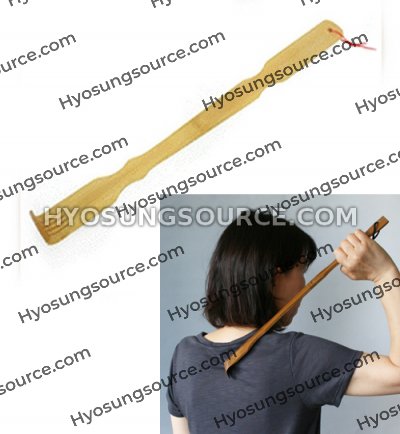 Wooden Bamboo Back Scratcher Itch