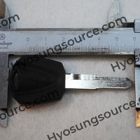 New Blank Key Uncut Blade Hyosung GT250 GV250 RX125