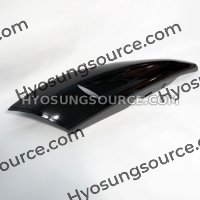 Genuine Left Air Duct Cover Black Hyosung GV650