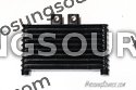 Radiator Oil Cooler Aluminum Black Hyosung GT250 GT250R GV250