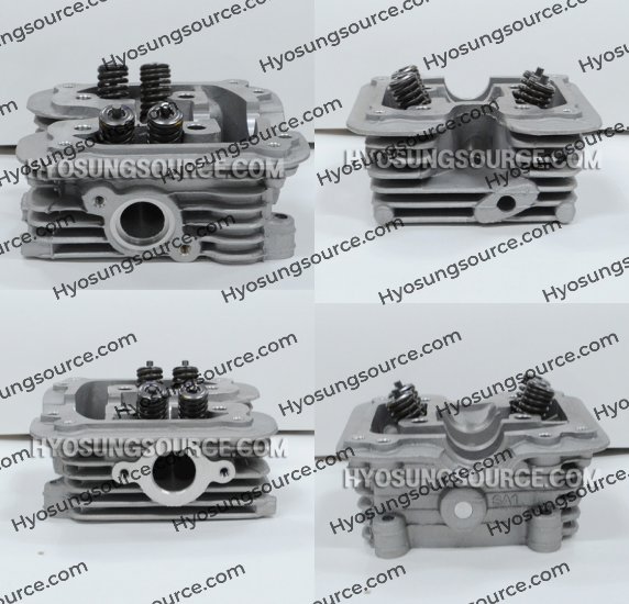 Genuine Cylinder Head Assy Carby Daelim S1 125 S2 125 SN 125 - Click Image to Close