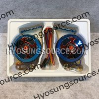 1Pair 3 Sounds Loud 12V Super Loud Train Horn For Motorcycle