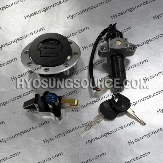 Genuine Ignition Key Switch Lock Set Daelim VJ 125 Roadwin 125 - Click Image to Close