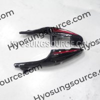 Rear Side Cover Set Black With Tape 3NR Hyosung GT250 GT650