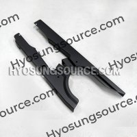 Genuine Upper Lower Drive Belt Cover Set Black Hyosung GV650