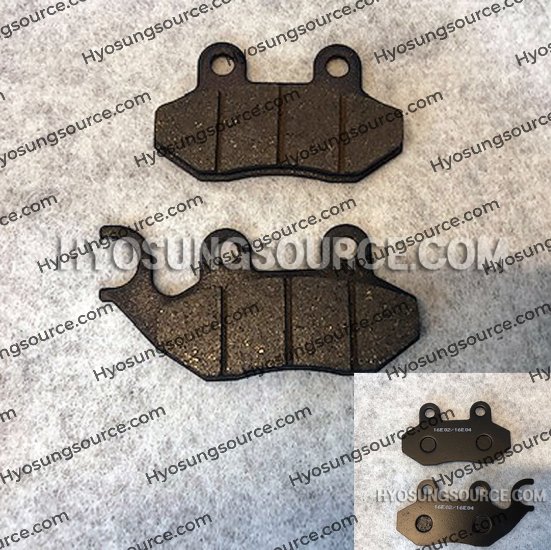 BRAKE DISC PADS for KYMCO Grand Dink 250 2001-2006 FRONT - Click Image to Close