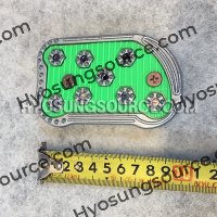Non-slip Rear Brake Pedal Pad Cover Small Green Hyosung Models