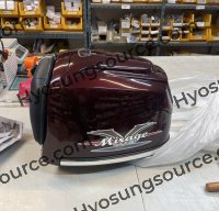 Soham Roy's Rear Luggage Trunk Top Case Dark Brown GV125 GV250