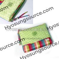 Korean Tradition Quilt embroidery Pouch Cosmetic Pouch