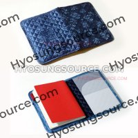 Korean Traditional Passport Cover Travel ID Holder Wallet