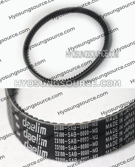 Genuine CVT Drive Belt Daelim S-3 F.I (125) S3 125 XQ1 (125) - Click Image to Close