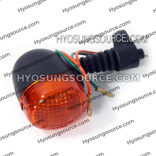 Aftermarket Turn Signal Amber Lens Daelim SJ 50 E-Five / S-Five - Click Image to Close