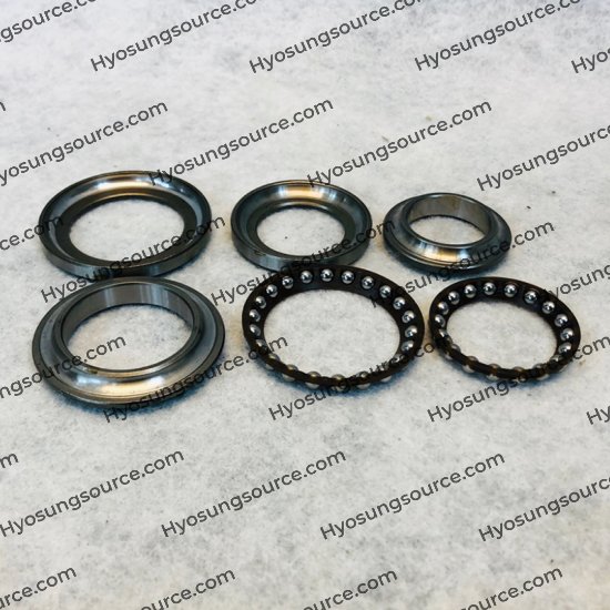 Steering Head Stem Bearing Kit Daelim S3 125 250 S-3 F.I S-300 - Click Image to Close