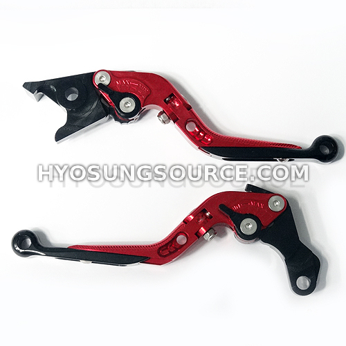 clutch & adjustable front brake Hyosung GT125 lever blade set read listing 